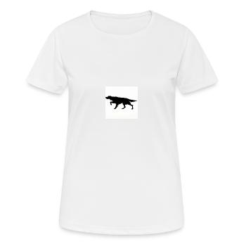 Irish Setter - Frauen T-Shirt atmungsaktiv - Weiß - Vorne - AI Model Female 172 dark (172cm)
