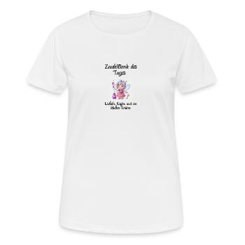 Zaubertrank des Tages - Frauen T-Shirt atmungsaktiv - Weiß - Vorne - AI Model Female 172 dark (172cm)