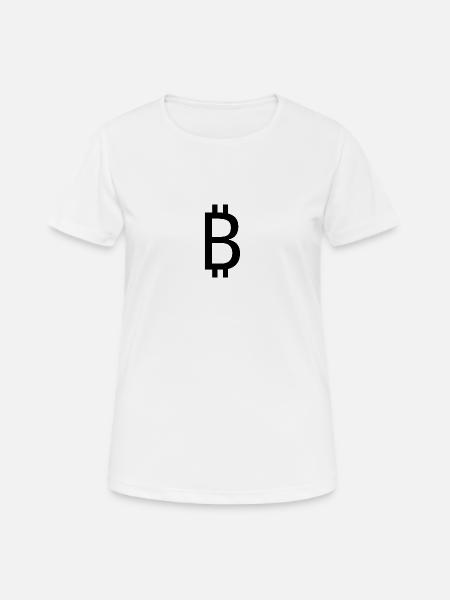 Bitcoin - Women's Breathable T-Shirt - white