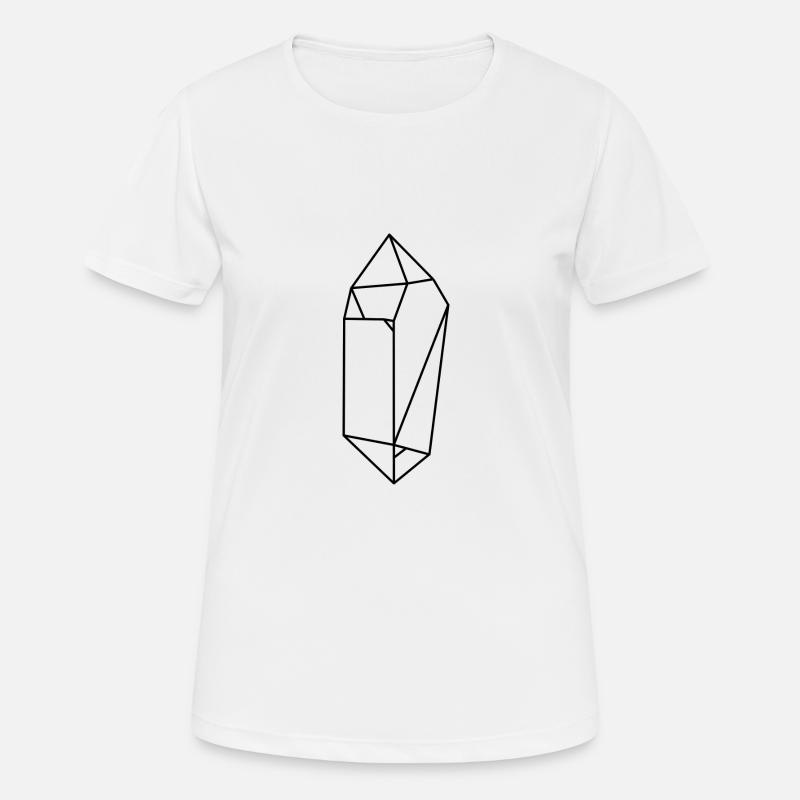 crystal - Women's Breathable T-Shirt - white
