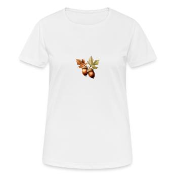 Glands - T-shirt respirant Femme - blanc - Devant - AI Model Female 172 dark (172cm)