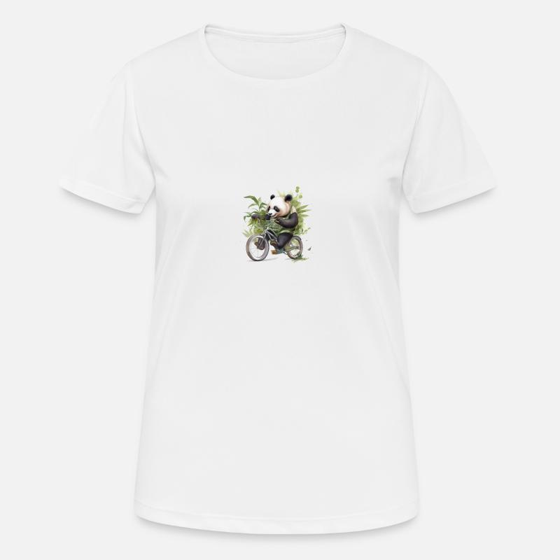 Panda - Women's Breathable T-Shirt - white