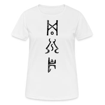 Enigma for Gamers - Women's Breathable T-Shirt - white - Front - AI Model Female 172 dark (172cm)