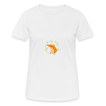 Wildtiere - Frauen T-Shirt atmungsaktiv - Weiß - Vorne - AI Model Female 172 dark (172cm)