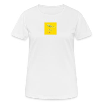 BaNänAs times three - Women's Breathable T-Shirt - white - Front - AI Model Female 172 dark (172cm)