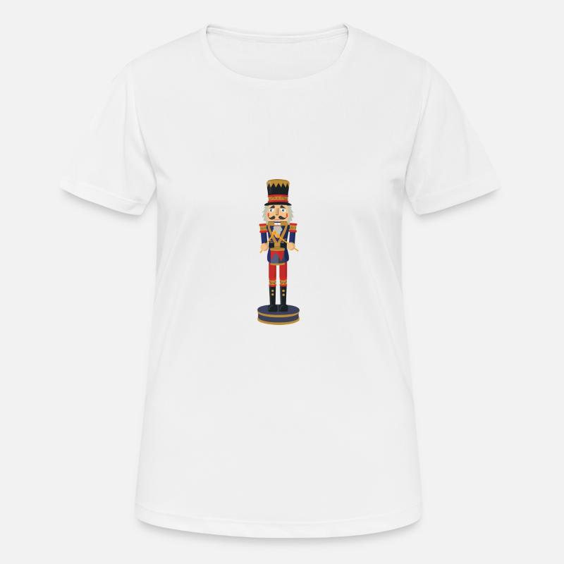 Nutcracker - Frauen T-Shirt atmungsaktiv - Weiß