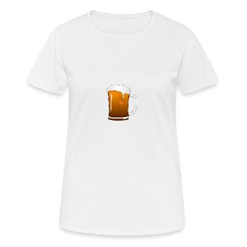 pitcher - Frauen T-Shirt atmungsaktiv - Weiß - Vorne - AI Model Female 172 dark (172cm)