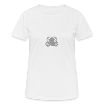 Marié et mariée - T-shirt respirant Femme - blanc - Devant - AI Model Female 172 dark (172cm)
