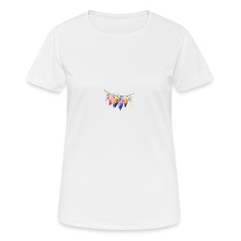 symbol - Women's Breathable T-Shirt - white - Front - AI Model Female 172 dark (172cm)