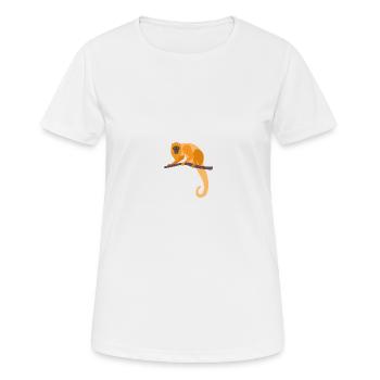Wildtiere - Frauen T-Shirt atmungsaktiv - Weiß - Vorne - AI Model Female 172 dark (172cm)