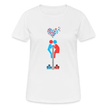 Romeo and Juliet - Women's Breathable T-Shirt - white - Front - AI Model Female 172 dark (172cm)