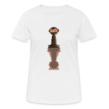 GRANDIR - T-shirt respirant Femme - blanc - Devant - AI Model Female 172 dark (172cm)