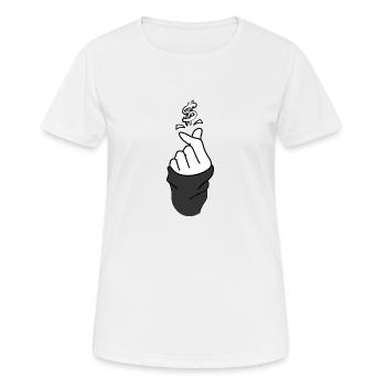 Money, money, dollars - Women's Breathable T-Shirt - white - Front - AI Model Female 172 dark (172cm)