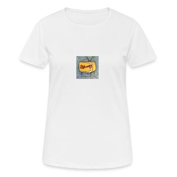 télé ketchup - T-shirt respirant Femme - blanc - Devant - AI Model Female 172 dark (172cm)