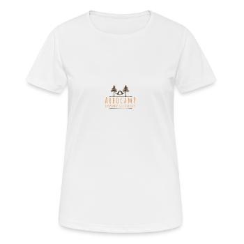 ArboCamp - T-shirt respirant Femme - blanc - Devant - AI Model Female 172 dark (172cm)