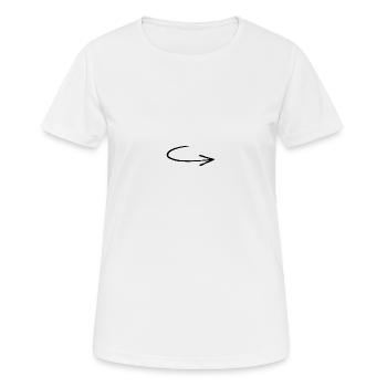 arrow - Women's Breathable T-Shirt - white - Front - AI Model Female 172 dark (172cm)