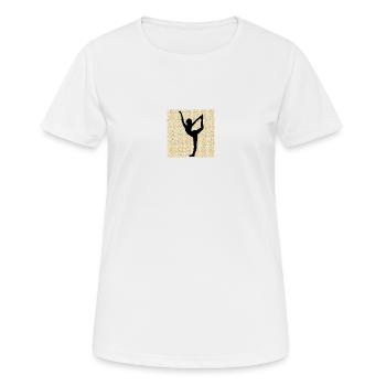 Dancer - Women's Breathable T-Shirt - white - Front - AI Model Female 172 dark (172cm)