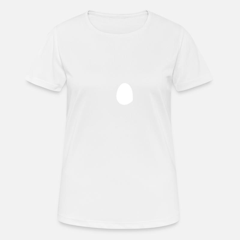 EGG - Women's Breathable T-Shirt - white