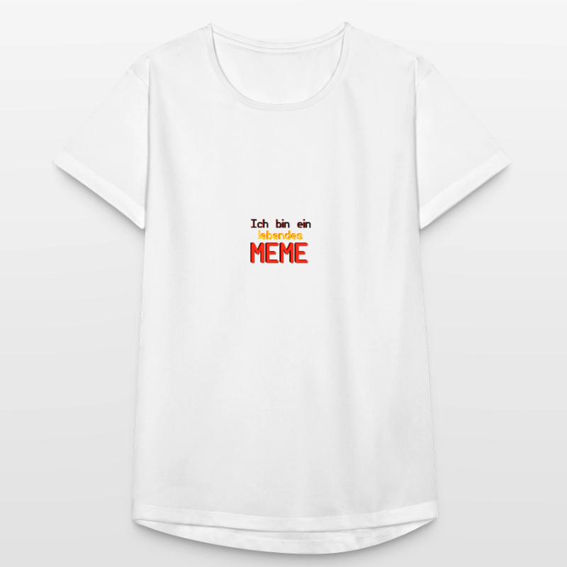 Ich bin ein lebendes Meme (Basic Collection) Frauen T-Shirt atmungsaktiv