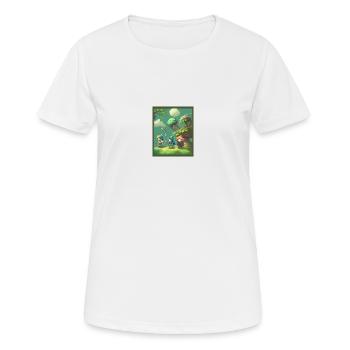 A Fantasy life - Women's Breathable T-Shirt - white - Front - AI Model Female 172 dark (172cm)