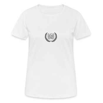 Imperial eagle and laurel - Women's Breathable T-Shirt - white - Front - AI Model Female 172 dark (172cm)