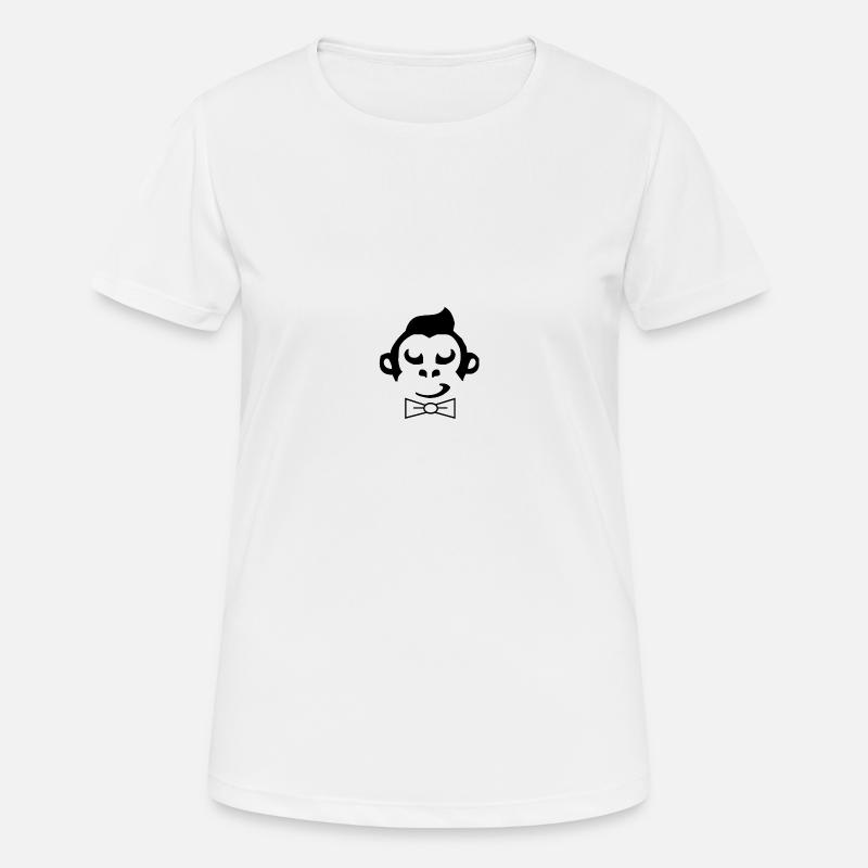 monkey - Women's Breathable T-Shirt - white