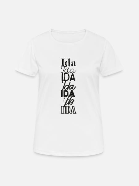 Ida - Women's Breathable T-Shirt - white
