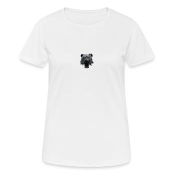 Ne plaisante pas avec moi! - T-shirt respirant Femme - blanc - Devant - AI Model Female 172 dark (172cm)