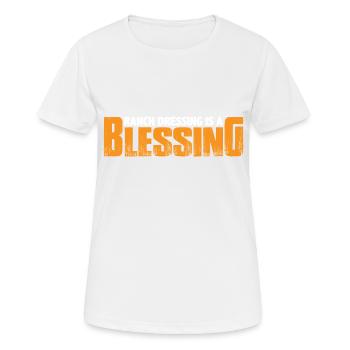 Ranch Dressing Is A Blessing 19 - Women's Breathable T-Shirt - white - Front - AI Model Female 172 dark (172cm)