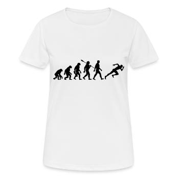 Evolution Sprinter - Athletics - Women's Breathable T-Shirt - white - Front - AI Model Female 172 dark (172cm)