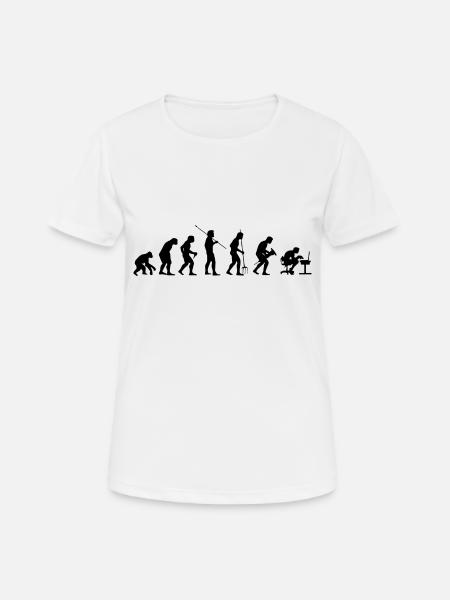 Joueurs PC - T-shirt respirant Femme - blanc