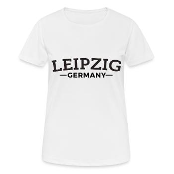 Leipzig Idée cadeau My home - T-shirt respirant Femme - blanc - Devant - AI Model Female 172 dark (172cm)
