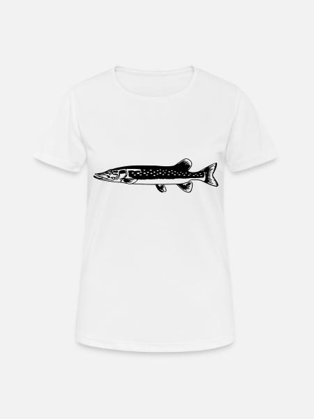 Snoek - Dame T-shirt svedtransporterende - hvid