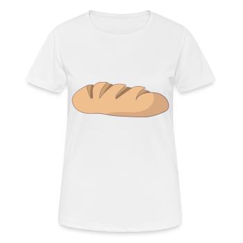 pain - T-shirt respirant Femme - blanc - Devant - AI Model Female 172 dark (172cm)