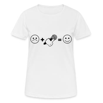 Beatboxen Beatboxer Beatboxing Rap Breakdance - Frauen T-Shirt atmungsaktiv - Weiß - Vorne - AI Model Female 172 dark (172cm)