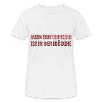 Vêtements de remplacement de chemise Hectare - Unisexe - T-shirt respirant Femme - blanc - Devant - AI Model Female 172 dark (172cm)