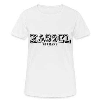Kassel - Women's Breathable T-Shirt - white - Front - AI Model Female 172 dark (172cm)