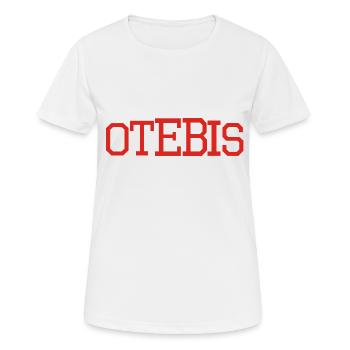 Otebis introvert russian Style - Frauen T-Shirt atmungsaktiv - Weiß - Vorne - AI Model Female 172 dark (172cm)