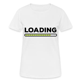 Loading - Women's Breathable T-Shirt - white - Front - AI Model Female 172 dark (172cm)