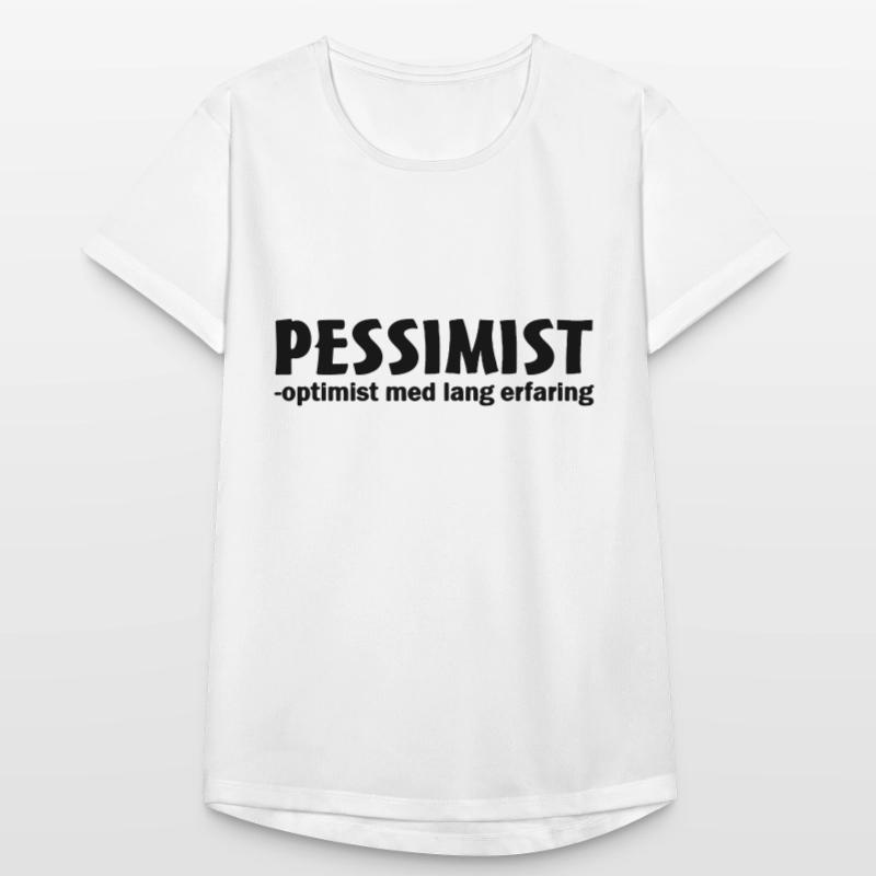 pessimist optimist with long experience Women's Breathable T-Shirt