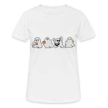 Alcool - T-shirt respirant Femme - blanc - Devant - AI Model Female 172 dark (172cm)