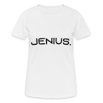 Jenius Gift Smart - Women's Breathable T-Shirt - white - Front - AI Model Female 172 dark (172cm)