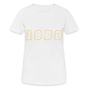 1959 Year Number - Women's Breathable T-Shirt - white - Front - AI Model Female 172 dark (172cm)
