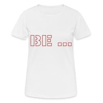 Mal... - T-shirt respirant Femme - blanc - Devant - AI Model Female 172 dark (172cm)