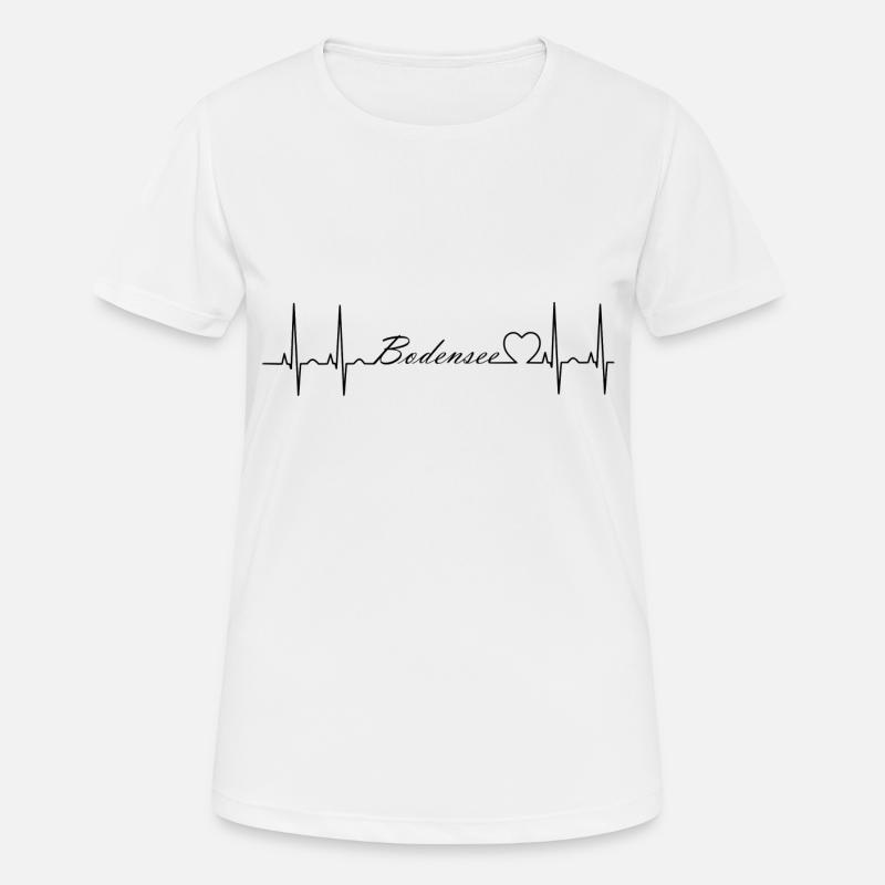 Lake Constance - Women's Breathable T-Shirt - white