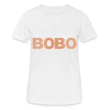 Bobo - T-shirt respirant Femme - blanc - Devant - AI Model Female 172 dark (172cm)