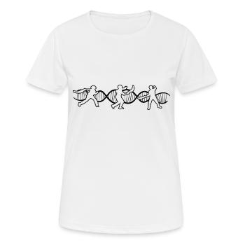 Jai Alai Gift Jai-Alai Retro Pelota - Women's Breathable T-Shirt - white - Front - AI Model Female 172 dark (172cm)