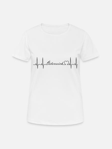 Autriche - T-shirt respirant Femme - blanc
