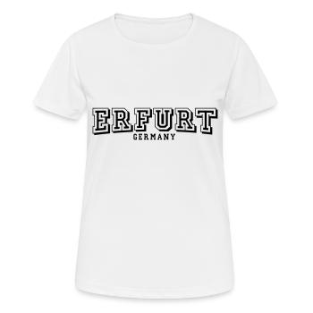 Erfurt - T-shirt respirant Femme - blanc - Devant - AI Model Female 172 dark (172cm)
