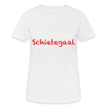 schietegaal Frise orientale proverbes plat allemand - T-shirt respirant Femme - blanc - Devant - AI Model Female 172 dark (172cm)